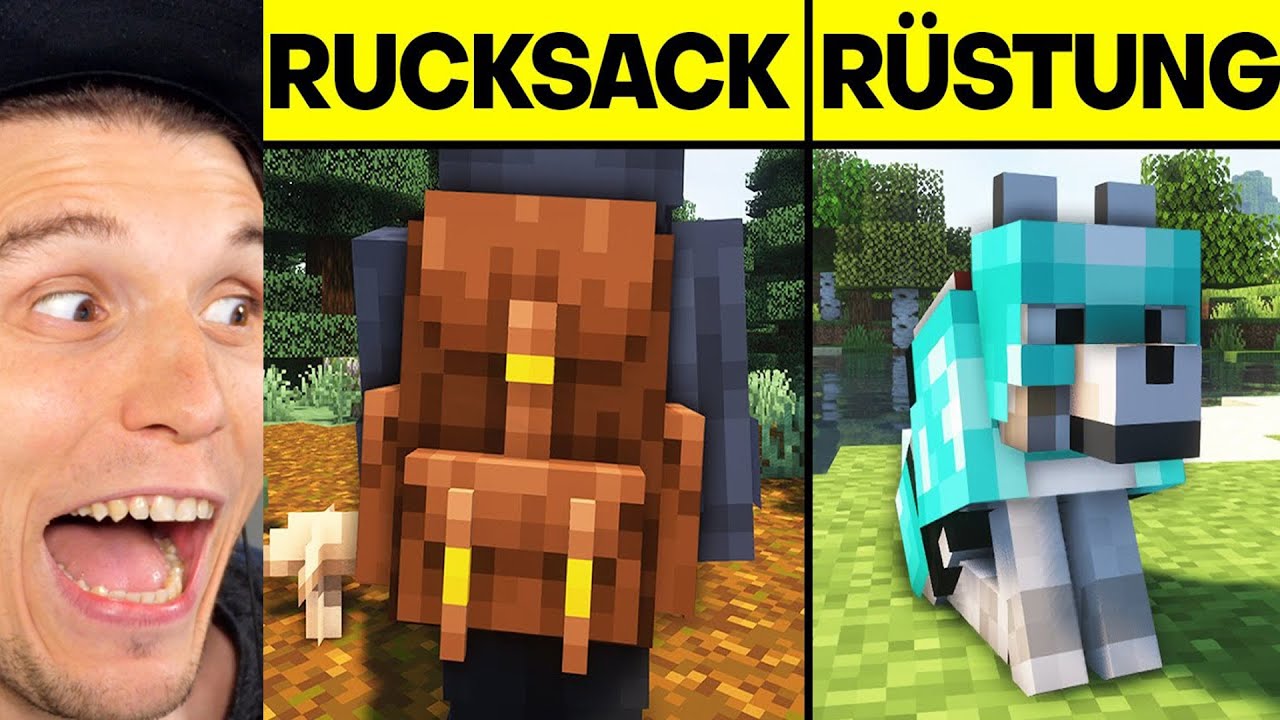 Paluten REAGIERT auf 17 ITEMS, die MINECRAFT unbedingt braucht! (Update Ideen)