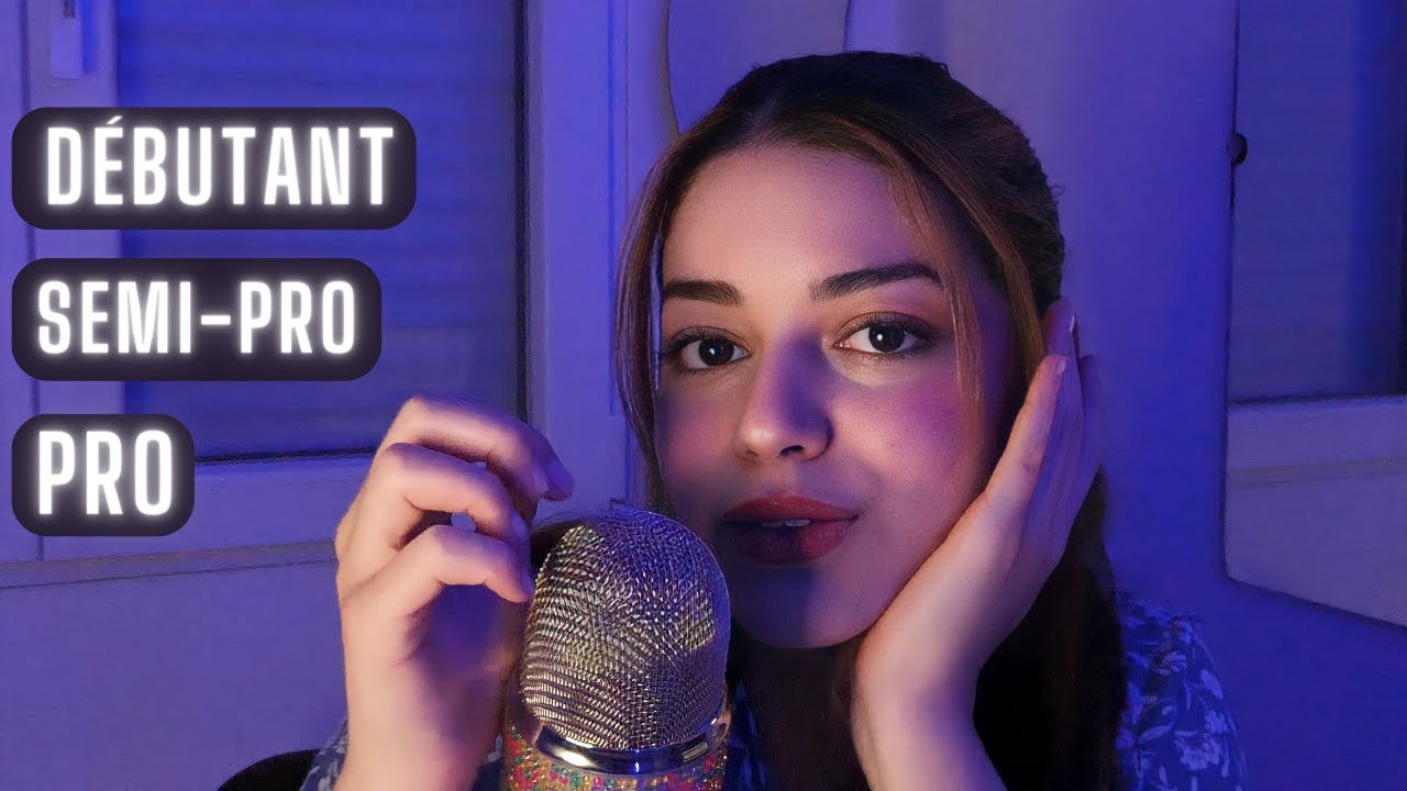 L' ASMR débutant, intermédiaire ou PRO, lequel va te faire frissonner ?