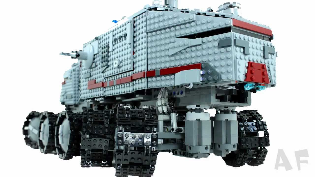 Custom Lego RC Clone Turbo Tank UCS (2010) MOC + Star Wars Stop Motion Animation