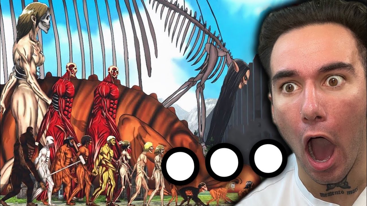 Attack On Titan SIZE COMPARISON (REACTION)