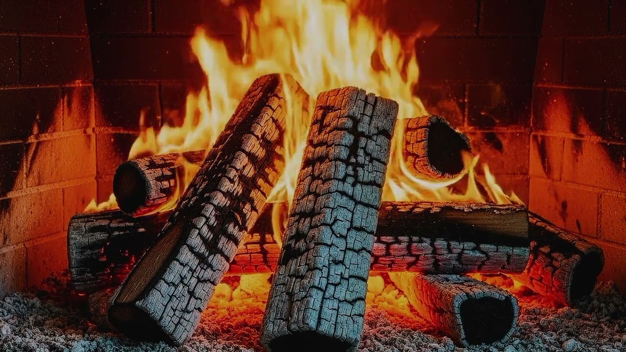 🔥 Cozy Fireplace| Real Crackling Fire Sounds for Sleep & Relaxation