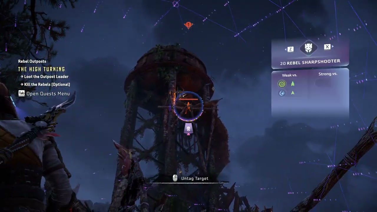 Horizon Forbidden West Rebel Outpost The High Turning