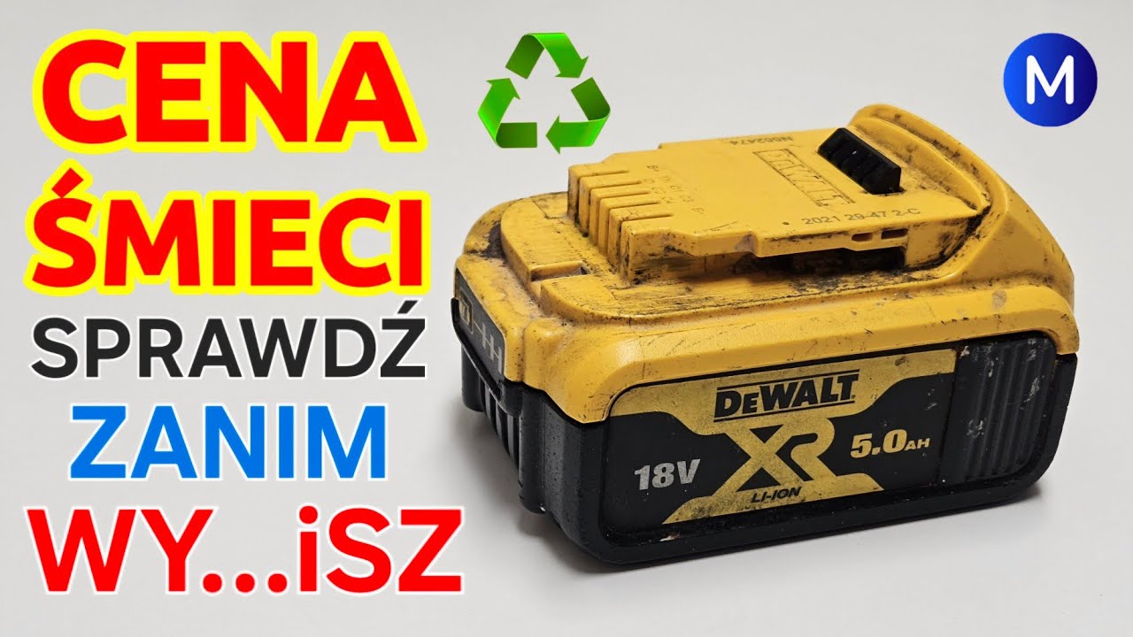BATERIA DEWALT 18V NIE ŁADUJE SIĘ