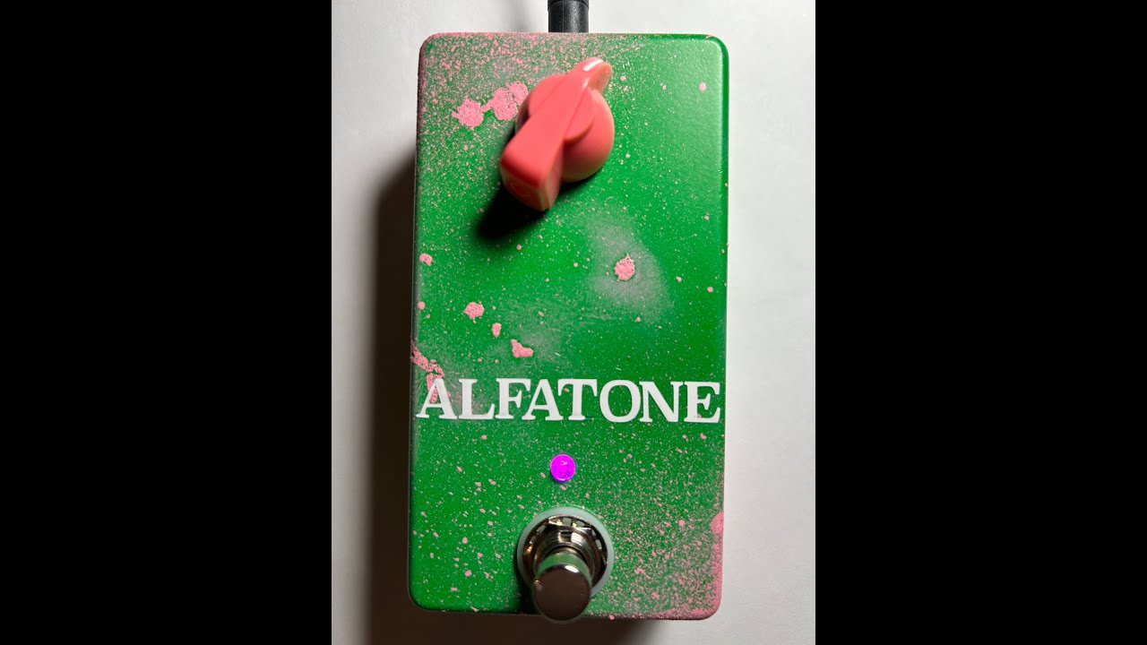 AlfaTone Freak Fuzz #1 Electric Guitar Test (modded 70's EHX Little Muff style pedal)