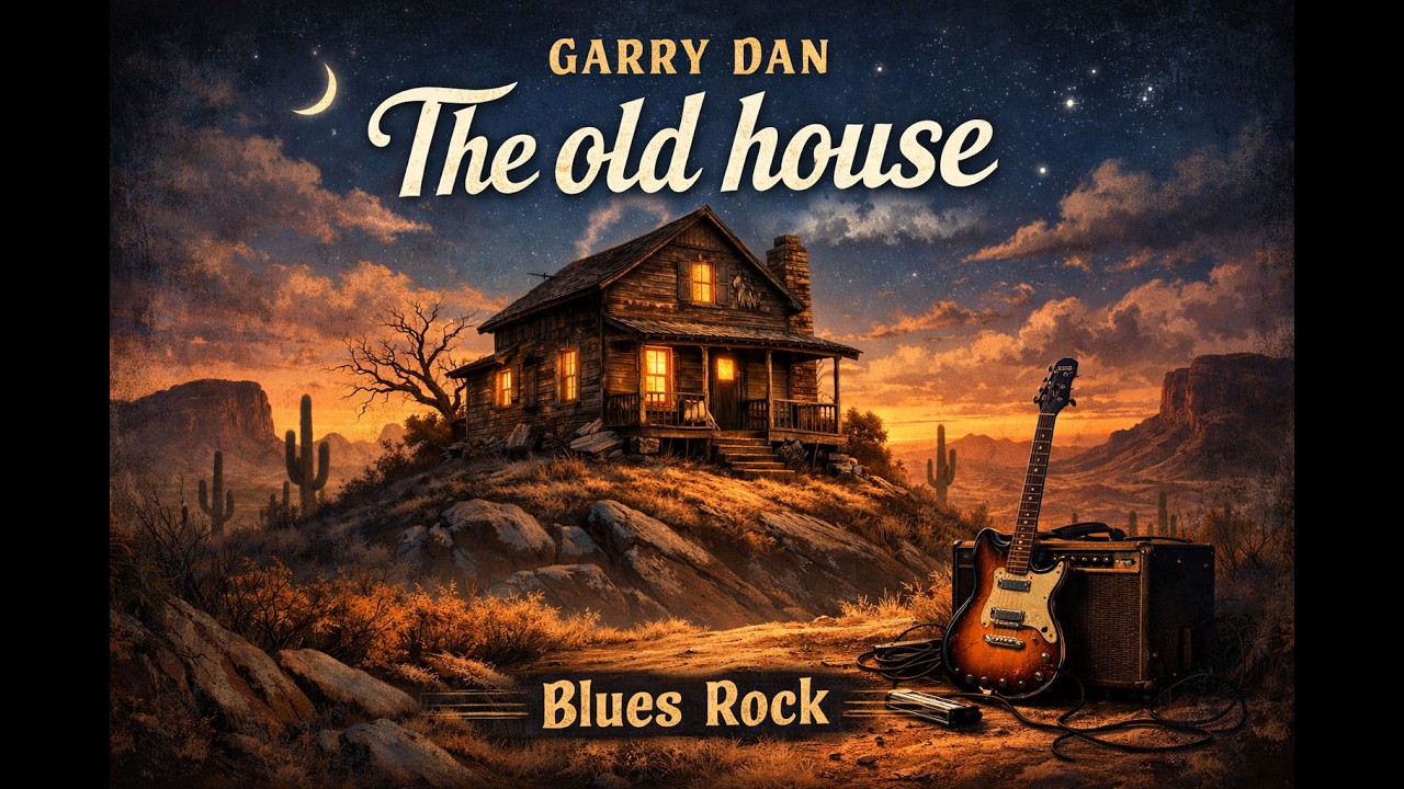 The Old House 👻 Cinematic Blues Rock with Soulful Slide Guitar & Raspy Baritone Voice