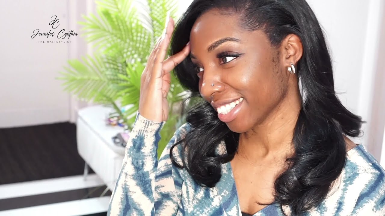 Flawless Silk Press Results | Professional Natural Hair Care at The Silky Satin Hair Boutique