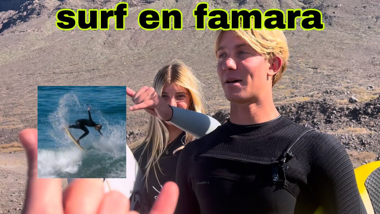 SURFING EN CANARIAS | SURFING EN FAMARA | SURF EN PLAYA DE ARENA