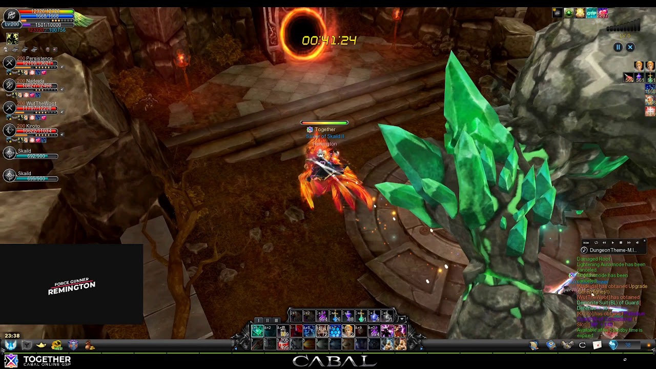 Cabal Gsp - Mirage Island - Together guild taking the record (6:28).