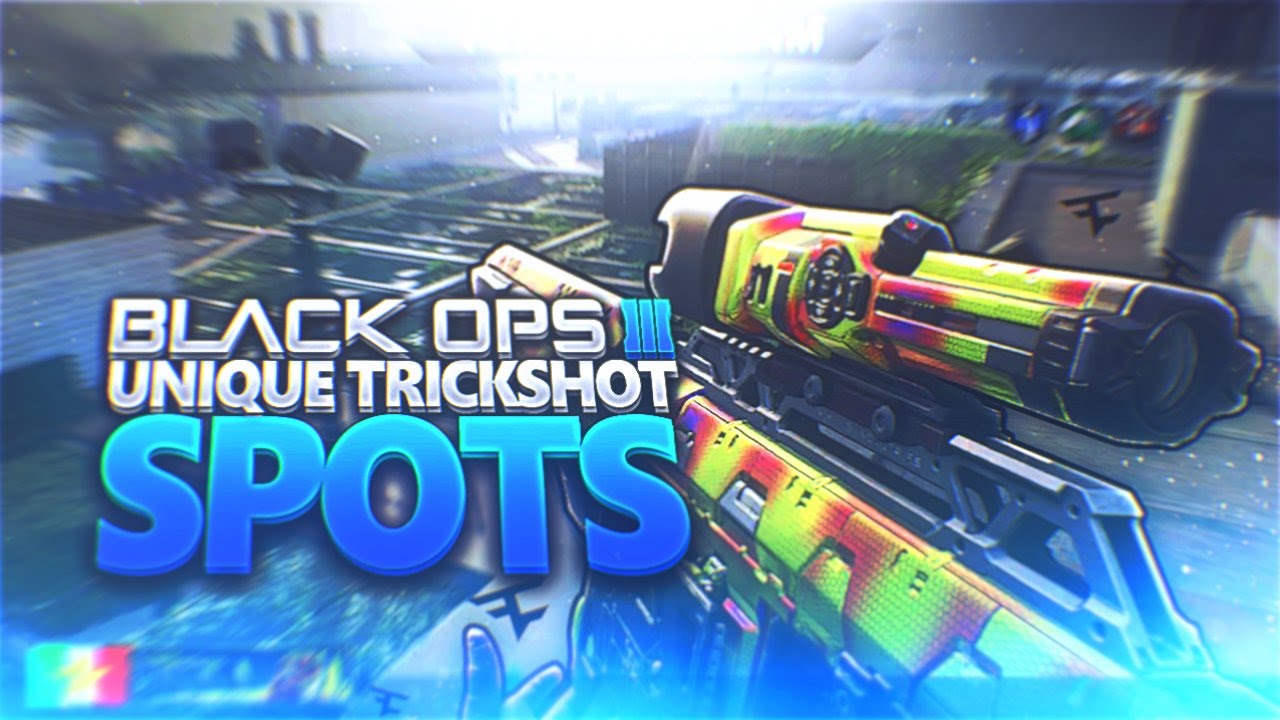 UNIQUE TRICKSHOT SPOTS ON BLACK OPS 3!
