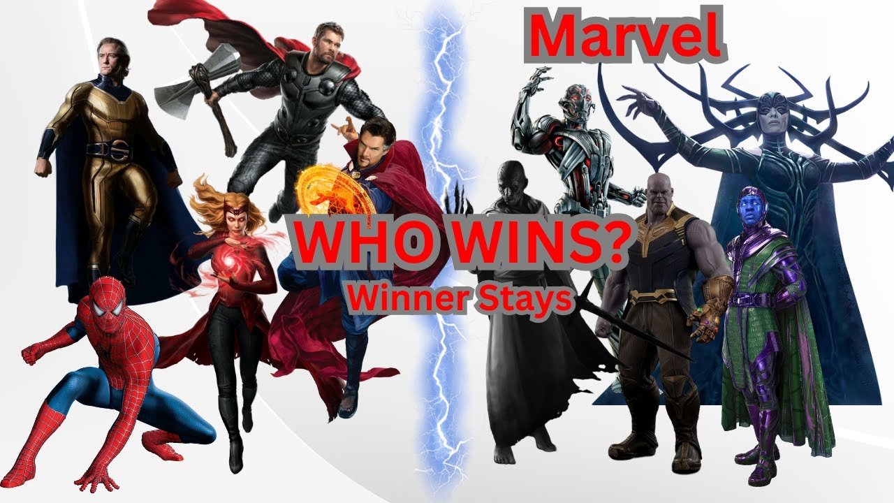 MCU Power Rankings in Action (Who Survives Each Fight?)