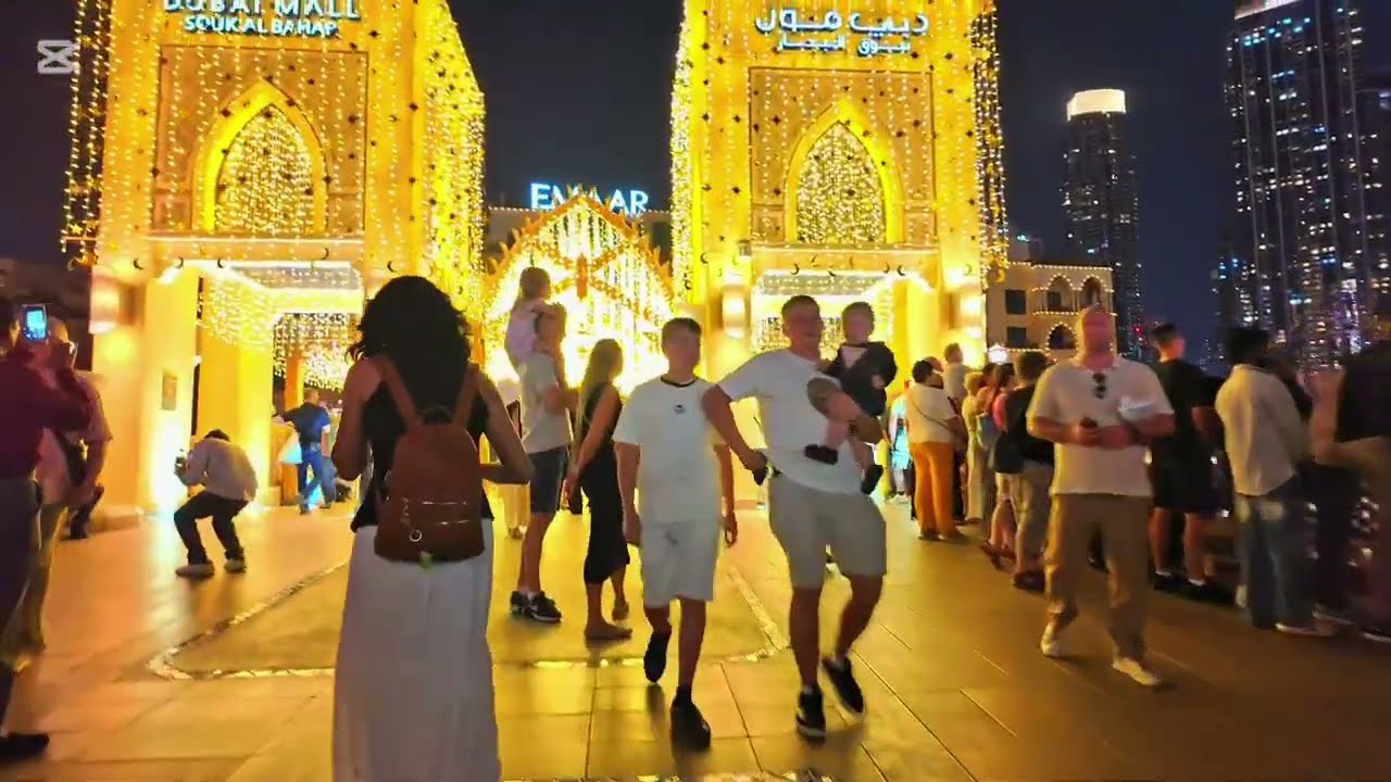 Dubai Amazing Downtown Dubai City Center Walking Tour Burjkhalifa 