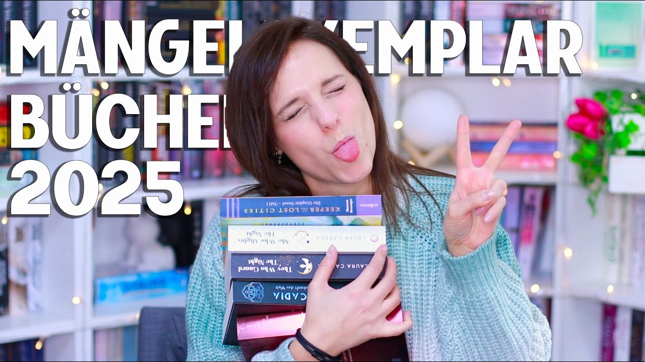 Endlich wieder da und bereit für neue Bücher | MÄNGELEXEMPLARBÜCHER 2025 (1/2) | melodyofbooks