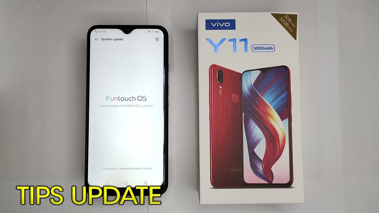 Vivo Y11 (2019) | Funtouch OS 10.5 - Ver 6.8.35 | Update