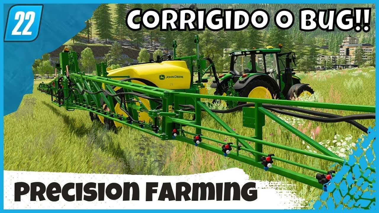 Corrigido o BUG das Ervas Daninhas na DLC Precision Farming do Farming Simulator 22
