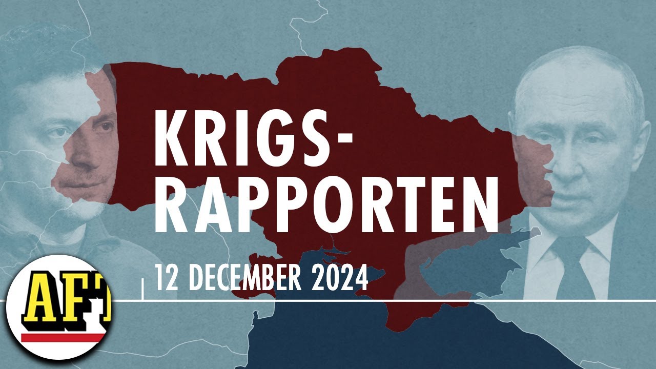 HELA Krigsrapporten 12 december: Ryska problem med alkohol
