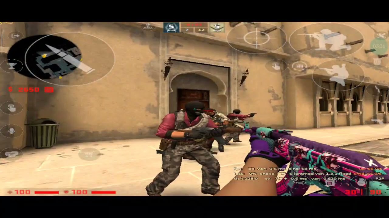 cs go mobile clientmod 1.3.1 android gameplay
