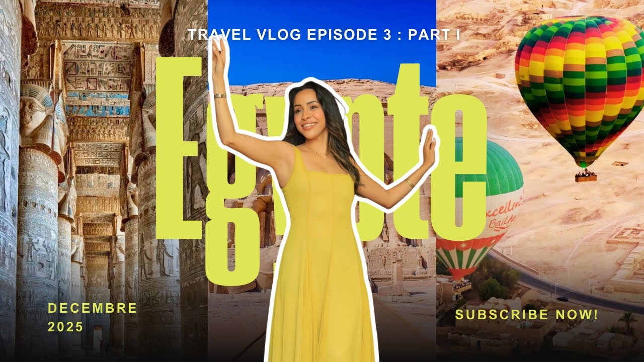 Travel With Me To Egypt✨ | Part I : Luxor, Egypt Travel Vlog