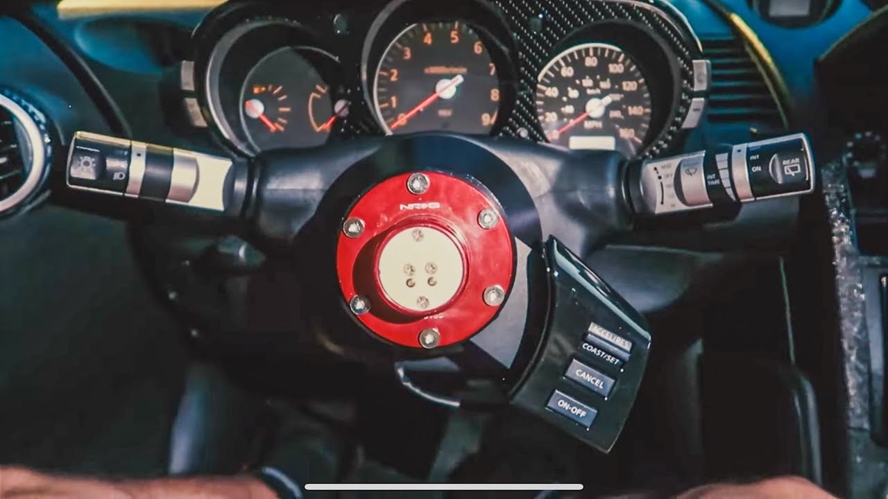 RELOCATING MY CRUISE CONTROL ON MY 350Z | 2024 GOALS
