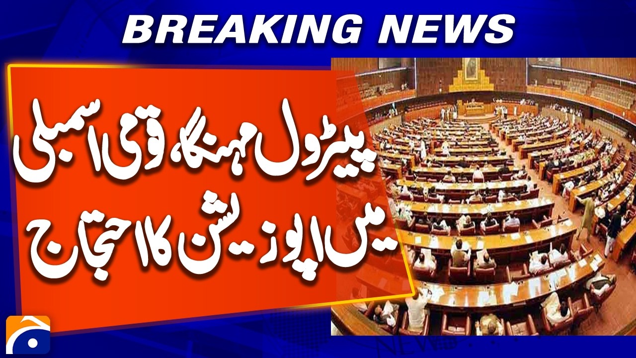 Petrol Price Hike Sparks Opposition Protests in National Assembly | Breaking News