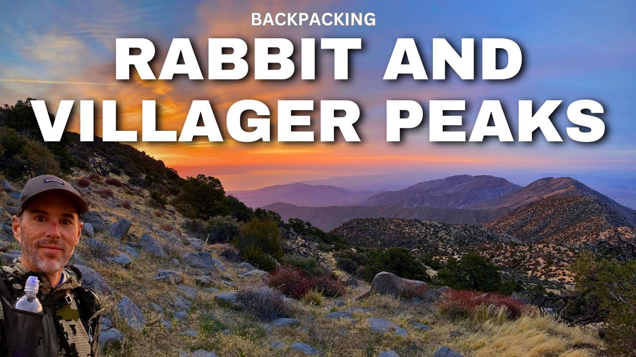 Rabbit and Villager Peaks- 2 Day Backpacking Trip, Anza Borrego State Park