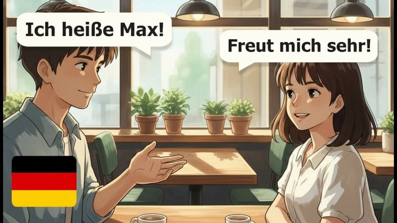 German Conversation for Beginners | Learn German with these Practical Dialogues (A1-A2)