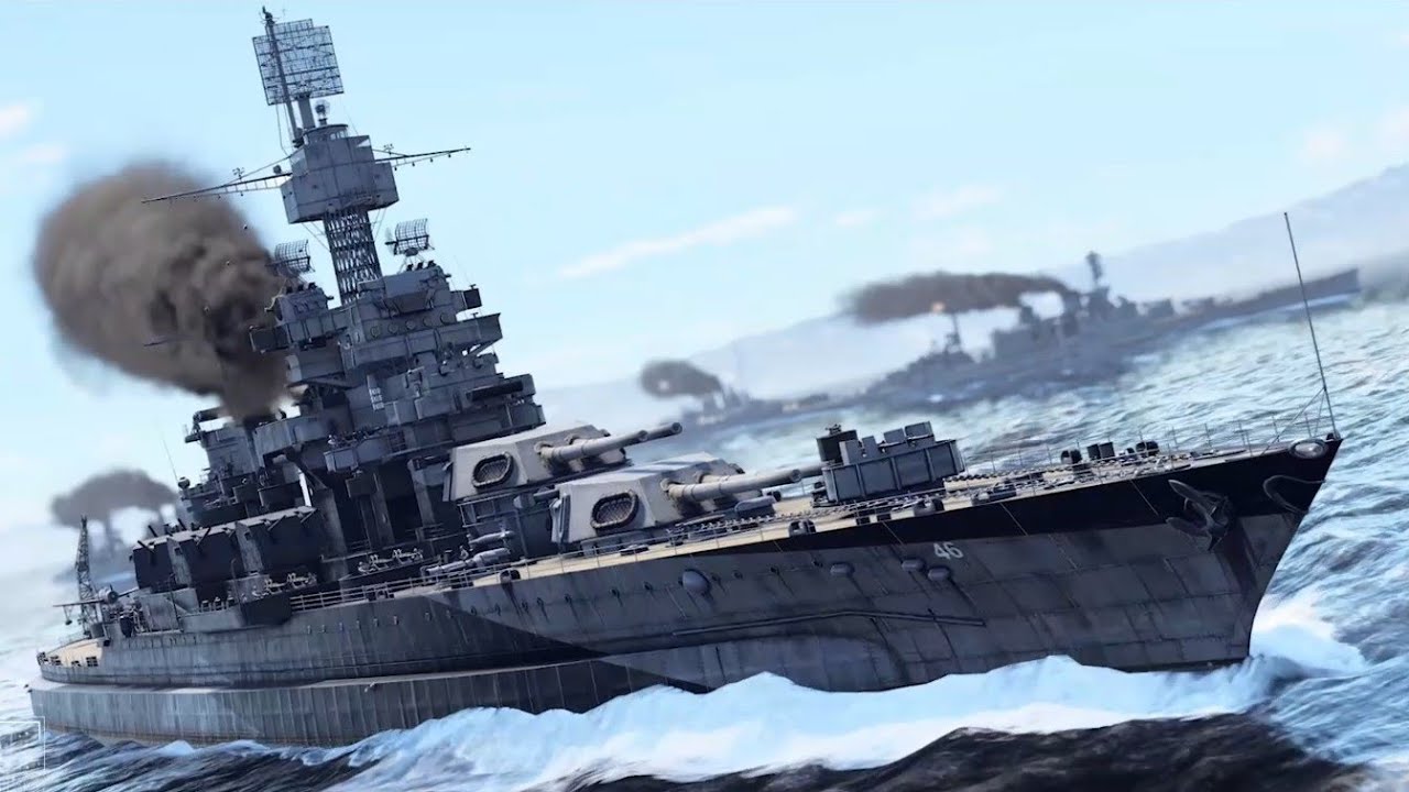 War Thunder | Colorado-class, USS Maryland (BB-46), 1945