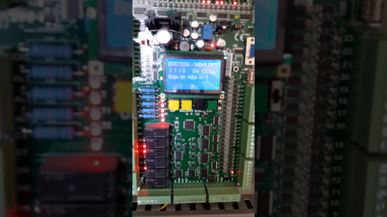 Modernizacion de ascensores con tarjeta Movilift BR200