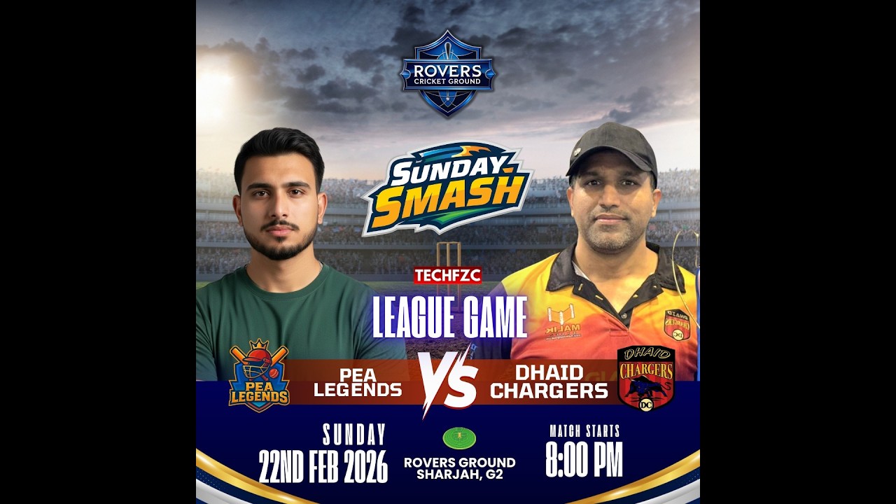 DHAID CHARGERS (VS) PEA HAWKS