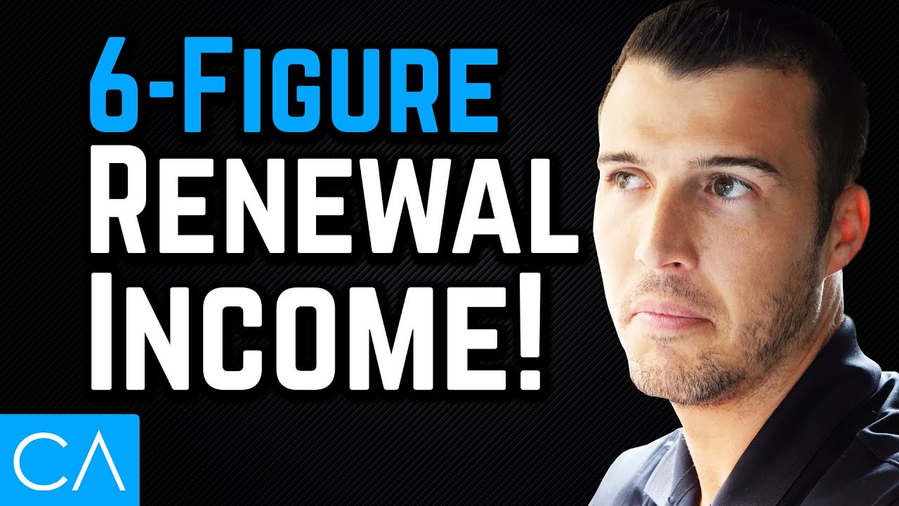 How To Create A 6-Figure Renewal Income As An Insurance Agent!
