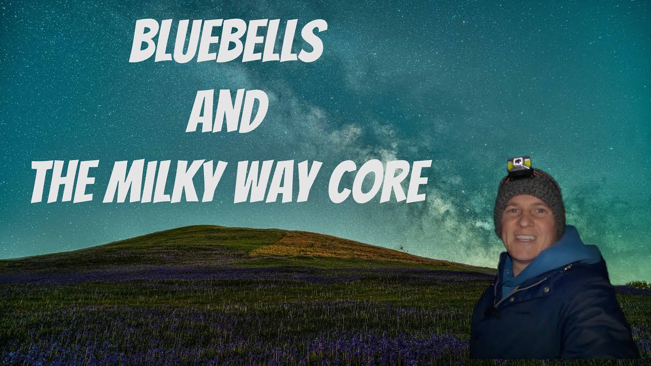 The Galactic Center from a Bluebell Covered Hill - The Move Shoot Move Star Tracker