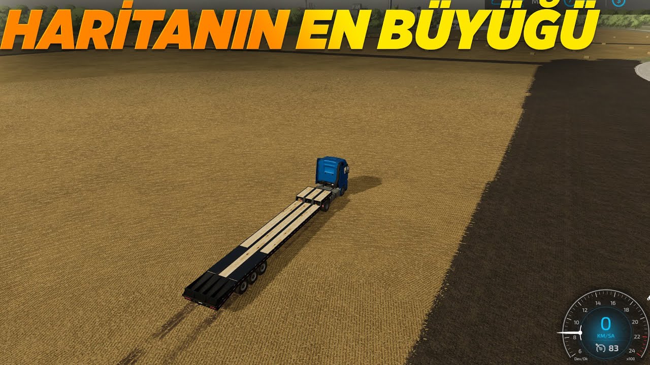 HARİTANIN EN BÜYÜK TARLASINI OLUŞTURDUM | FARMİNG SİMULATOR 2022 | fs 22 | vadinin sahibi