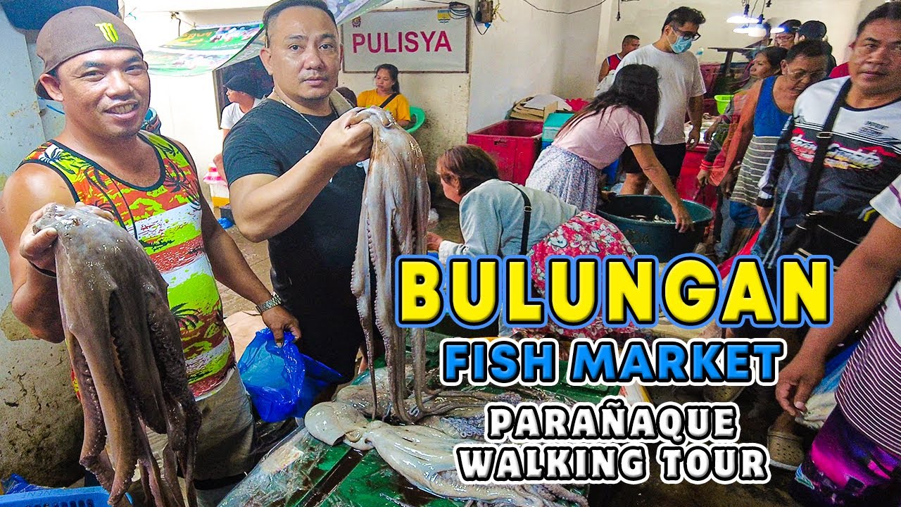 A Seafood Spectacle: Rediscovering Bulungan Market | PARAÑAQUE City FISH MARKET | Philippines |