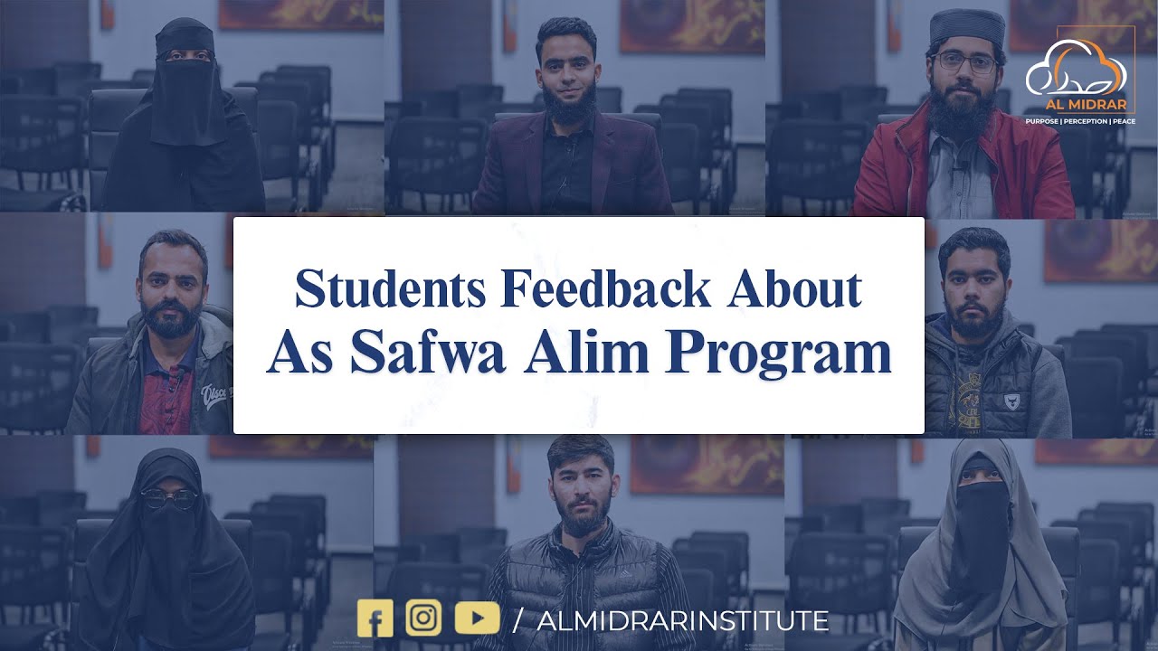 As Safwa Alim Program || Student Reviews || Shaykh Atif Ahmed