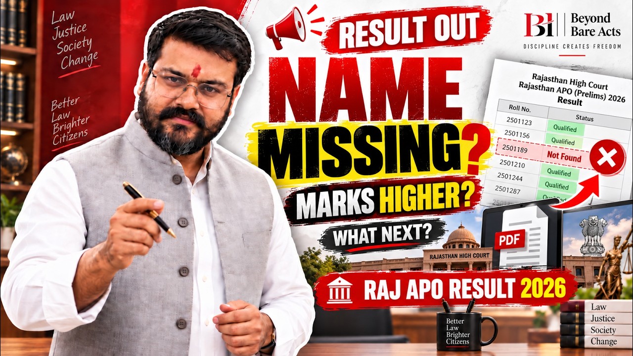 Rajasthan APO Result 2026 OUT | Marks Update, Name Missing? Previous Cut Off + Mains Next Steps
