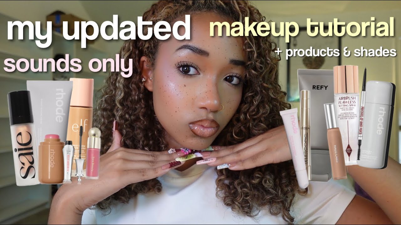 My updated MAKEUP TUTORIAL🎀 (sounds only) | Keyoríe Eliaña #makeuptutorial #makeup