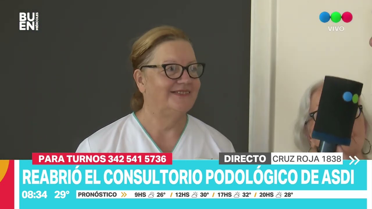 Reabrió el consultorio podológico de ASDI, de acceso gratuito y con turno previo