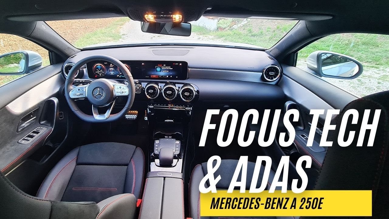 Mercedes-Benz Classe A 250e 2021, FOCUS TECH, Infotainment, ADAS, comando vocale 