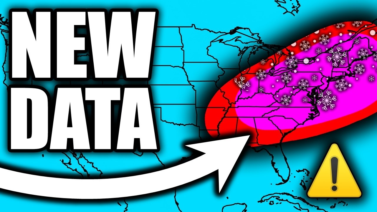NEW DATA Still Shows A BIG SNOWBOMB!