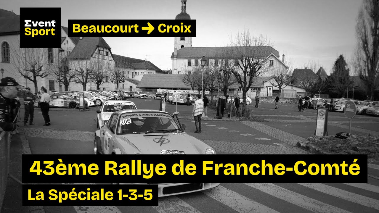 43ème Rallye de Franche-Comté - La Spéciale 1-3-5 (Beaucourt Croix) S09.2025