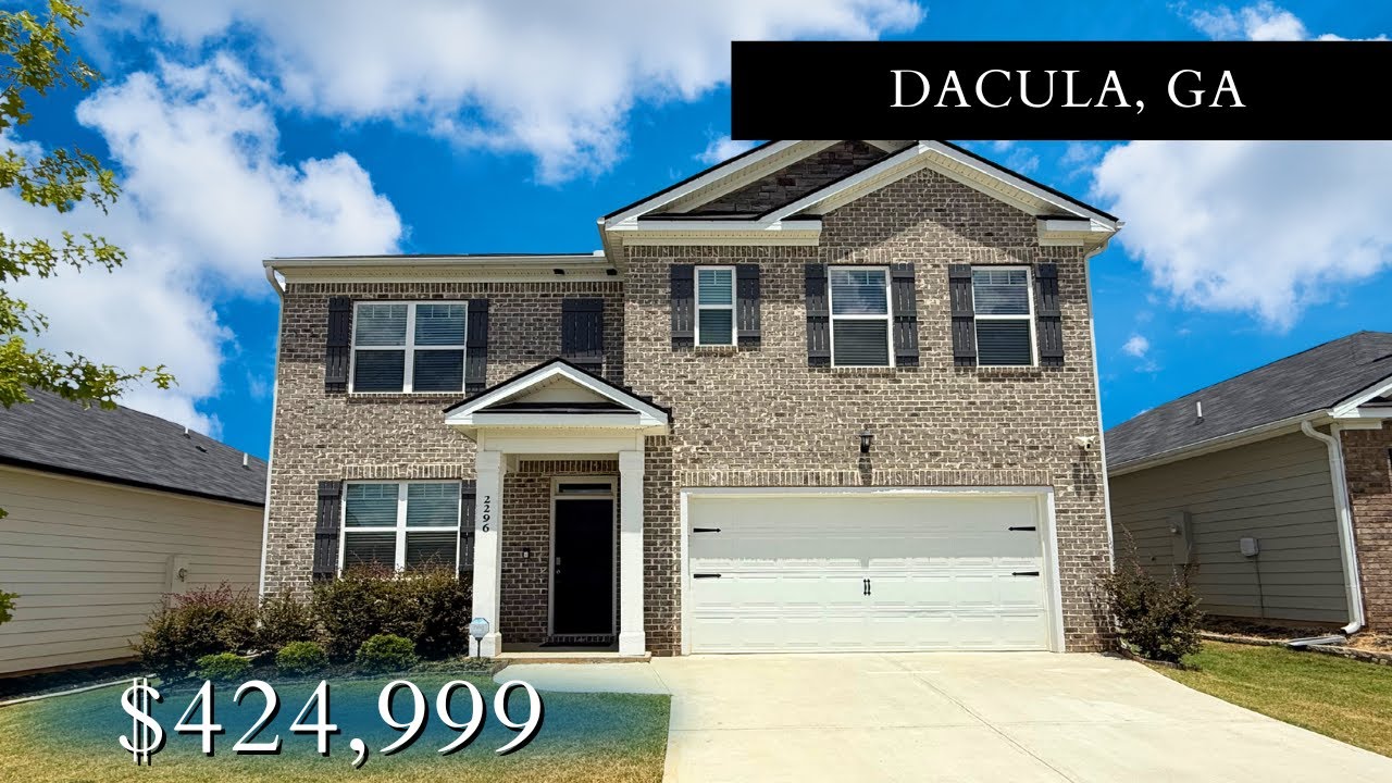 MUST SEE-  GORGEOUS HOME FOR SALE IN DACULA, GA | 5 BEDROOMS
