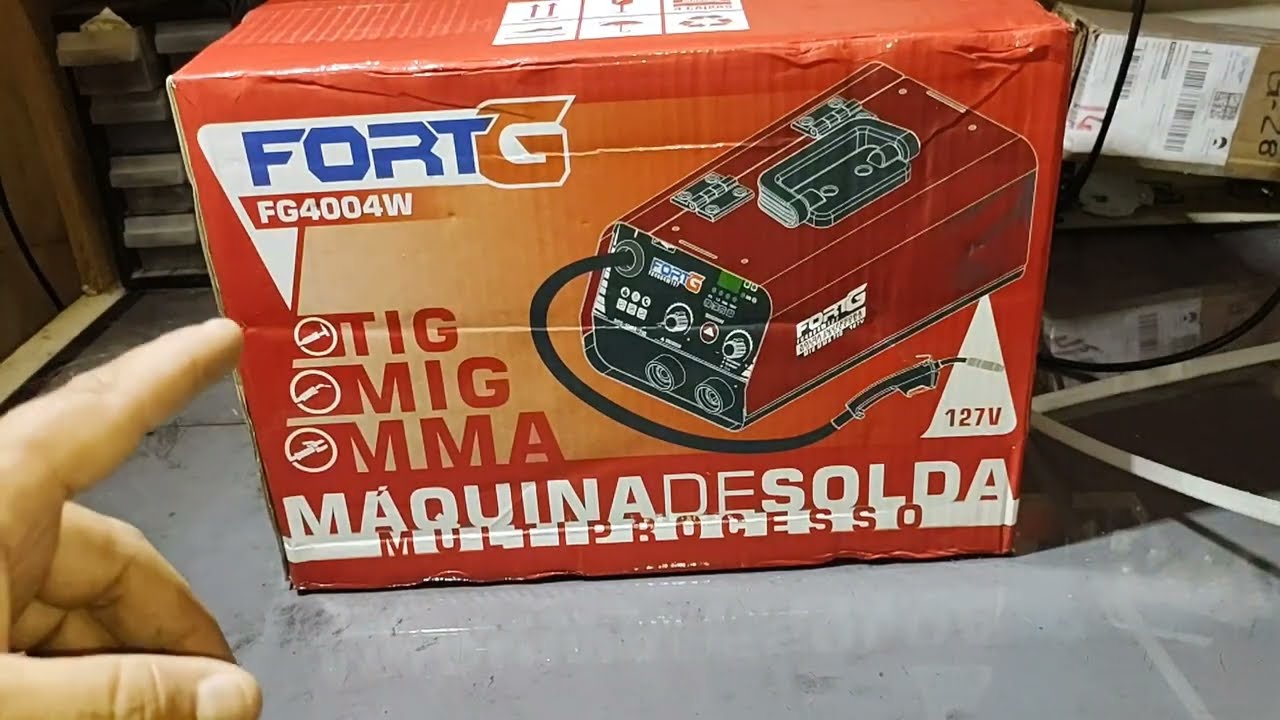 MAQUINA MULTIPROCESSO TIG MIG MMA MODELO FG 4004W