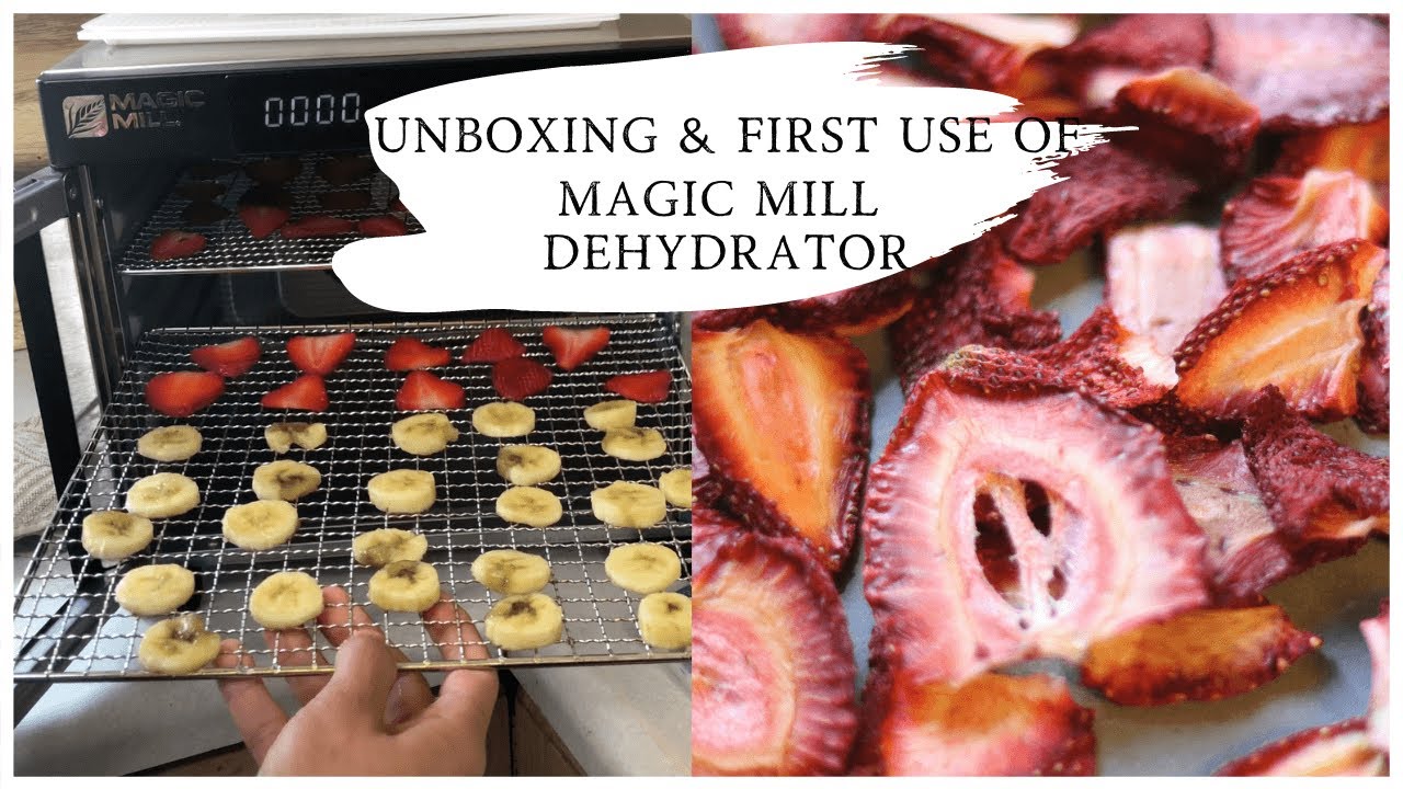 Magic Mill Dehydrator Unboxing & First Use