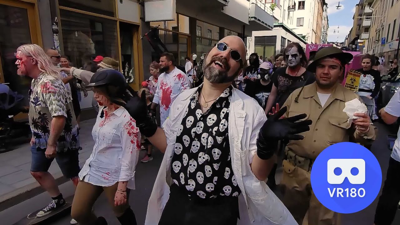 Stockholm Zombie Walk 2024 (VR180, AmbiX)