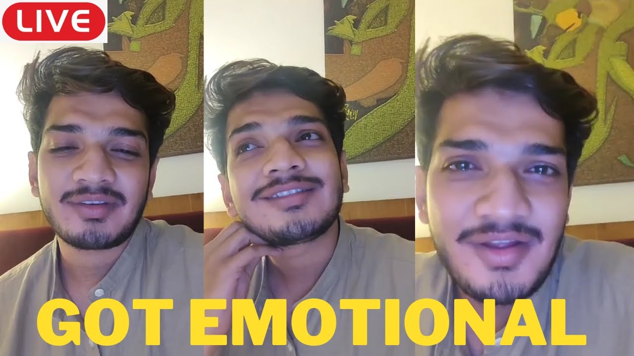 LIVE - Munawar Faruqui | Got emotional, When he talks about his struggle | Stand up comedy video