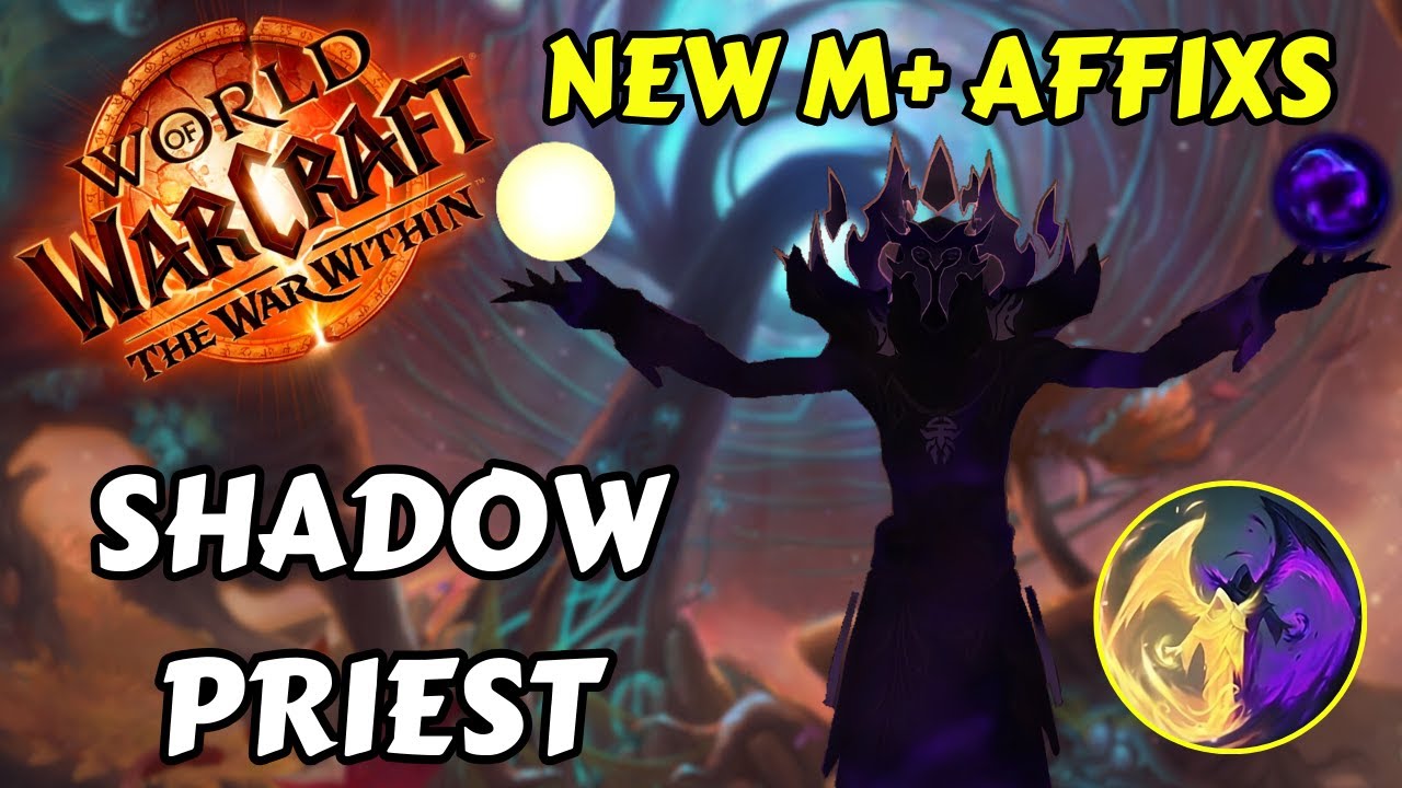 THE WAR WITHIN BETA | Shadow Priest Archon M+ | +8 Mists