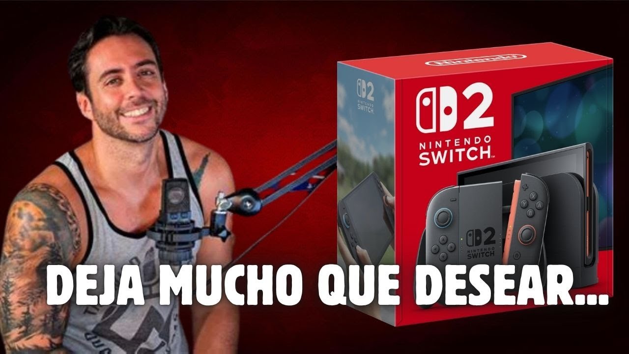 JORDI WILD OPINA SOBRE SU EXPERIENCIA con la NINTENDO SWITCH 2