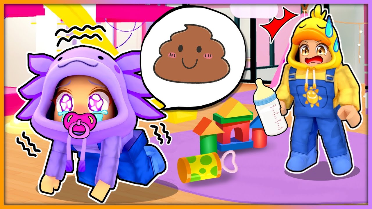 わがままな赤ちゃんになって大暴れするロブロックス【ROBLOX】