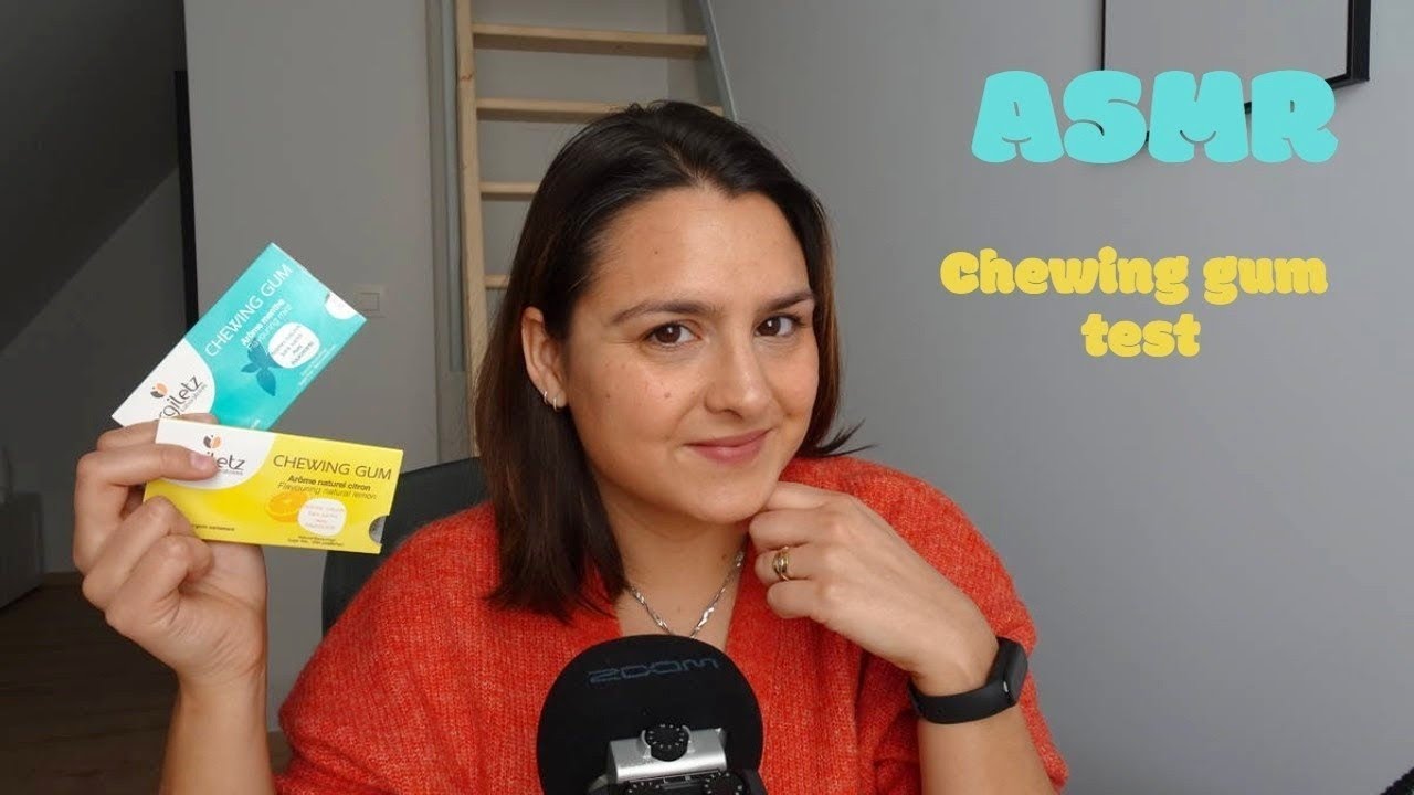 Cocoon ASMR FR ✨ Test Chewing gum * Intense Chewing sounds* @laboratoires argiletz