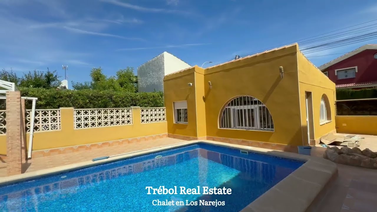 Chalet con piscina privada en Los Narejos (TB 11-25)