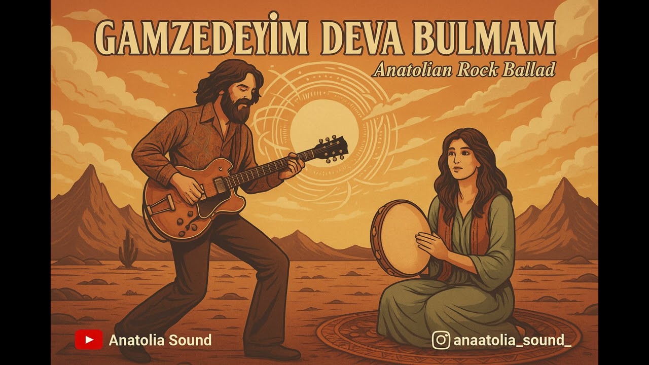 Gamzedeyim Deva Bulmam | Anatolian Rock Ballad | Modern Anadolu Rock | Anatolia Sound
